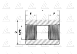 Manicotto ASA 3000 forgiato